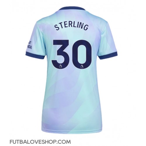 Dres Arsenal Raheem Sterling #30 Tretina pre Ženy 2024-25 Krátky Rukáv